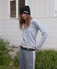 APPAREL ARCHIVE Ross Deep U-Neck Knit - Gray