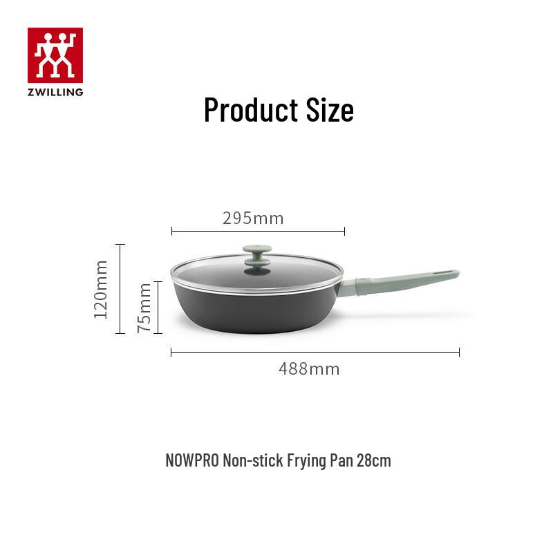ZWILLING NOWPRO Non-stick High-Body Wok 28cm