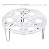 Stainless Steel Egg Steaming Rack Foldable Telescopic Multipurpose For Home Steam Eggs Buns Dumplings