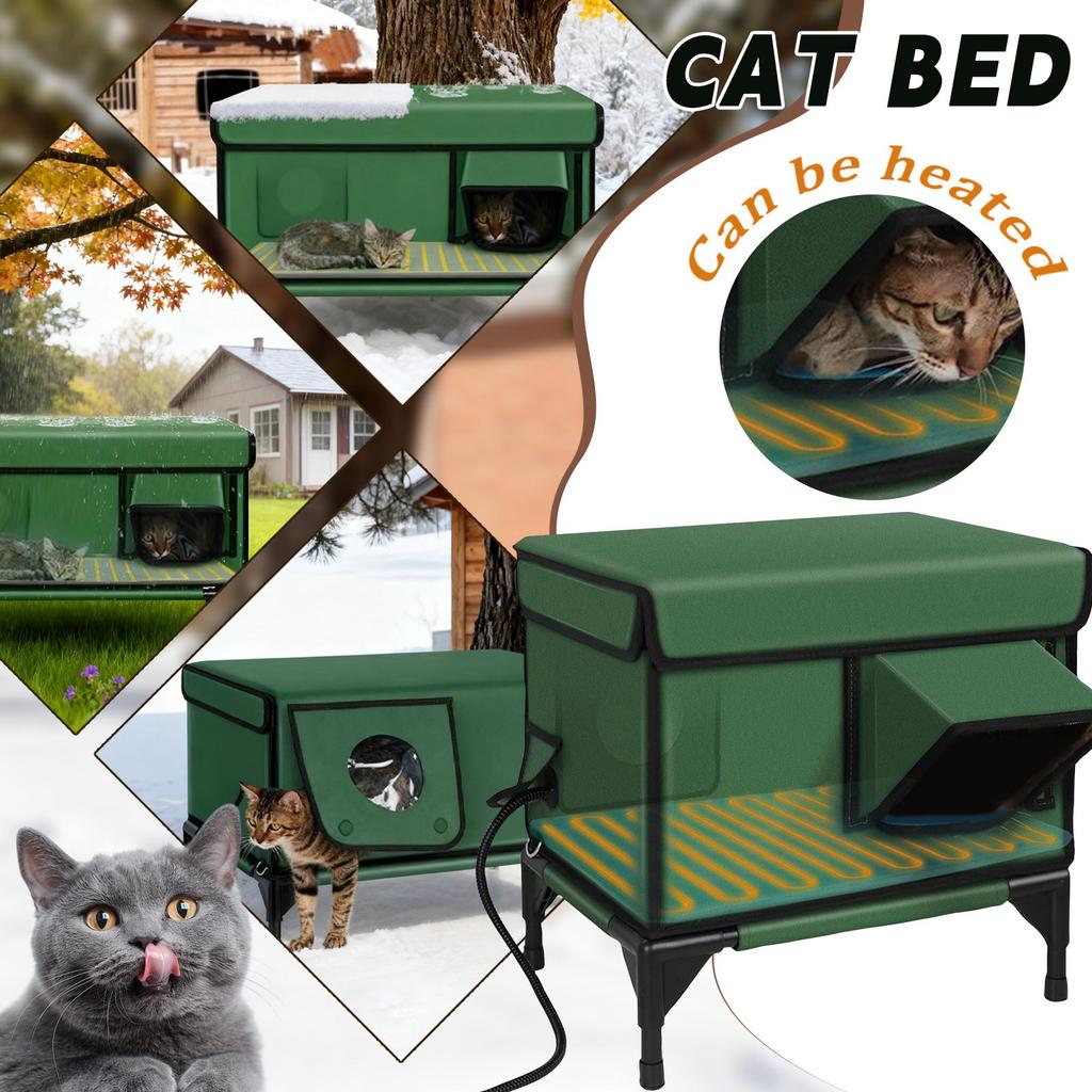 Vinter Utendørs Oppvarmet Hus Isolert Og, Med et Motstandsdyktig Takoverheng og Låve Rømningsdør.