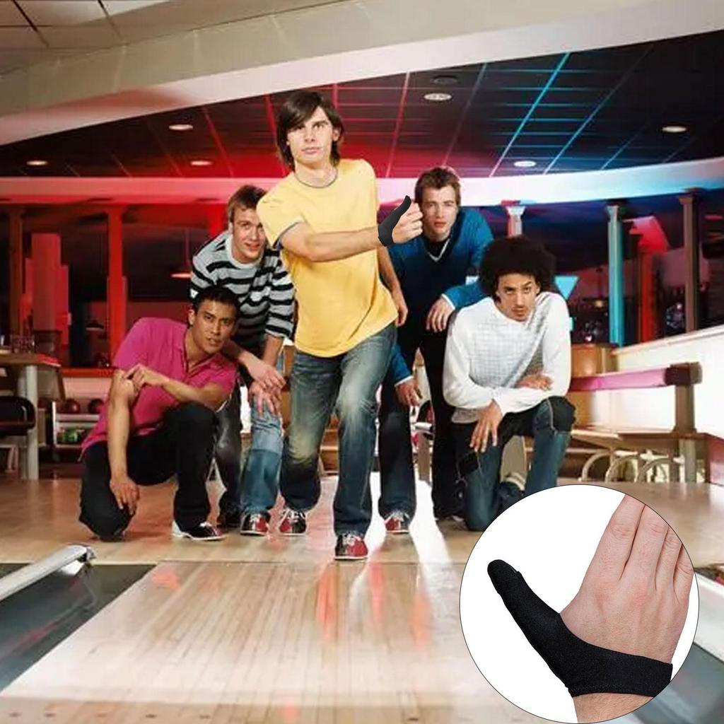 Bowling Thumb Covers Bowling Thumb Gloves Grip Protection Thumb Bowling Glove Finger Sport Protective Grip Sleeve