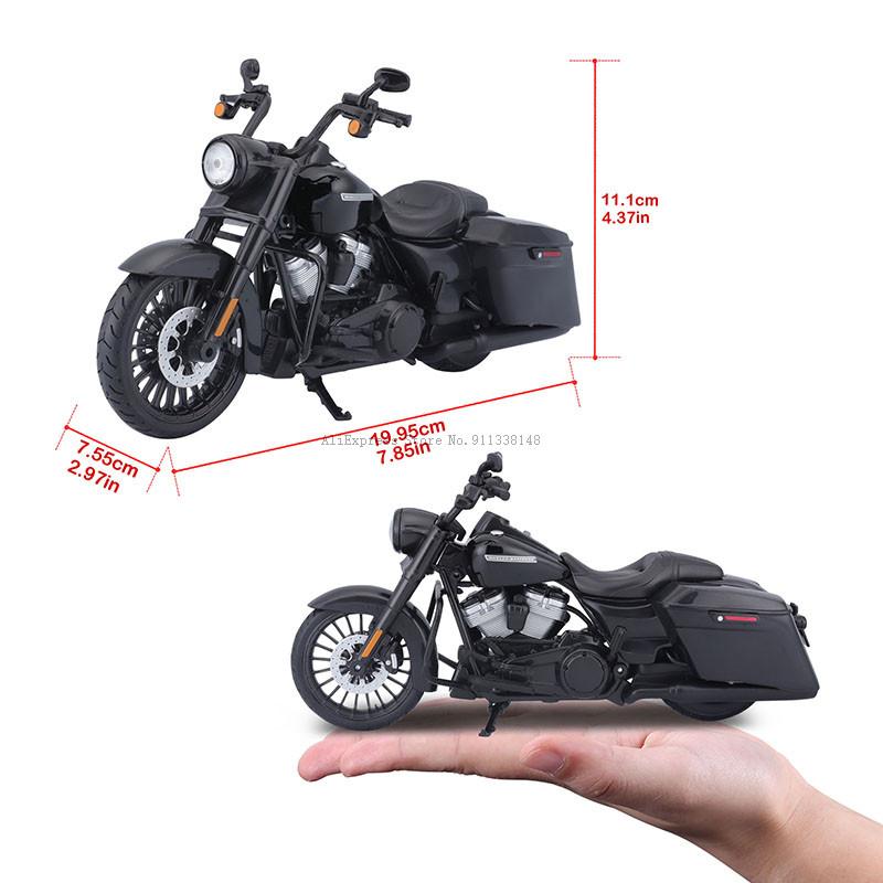 1:12 verschiedene Stile Harley Davidson 2017 Road King Special Classic Statisches Druckguss-Motorradmodell Sammlerspielzeug Geschenk