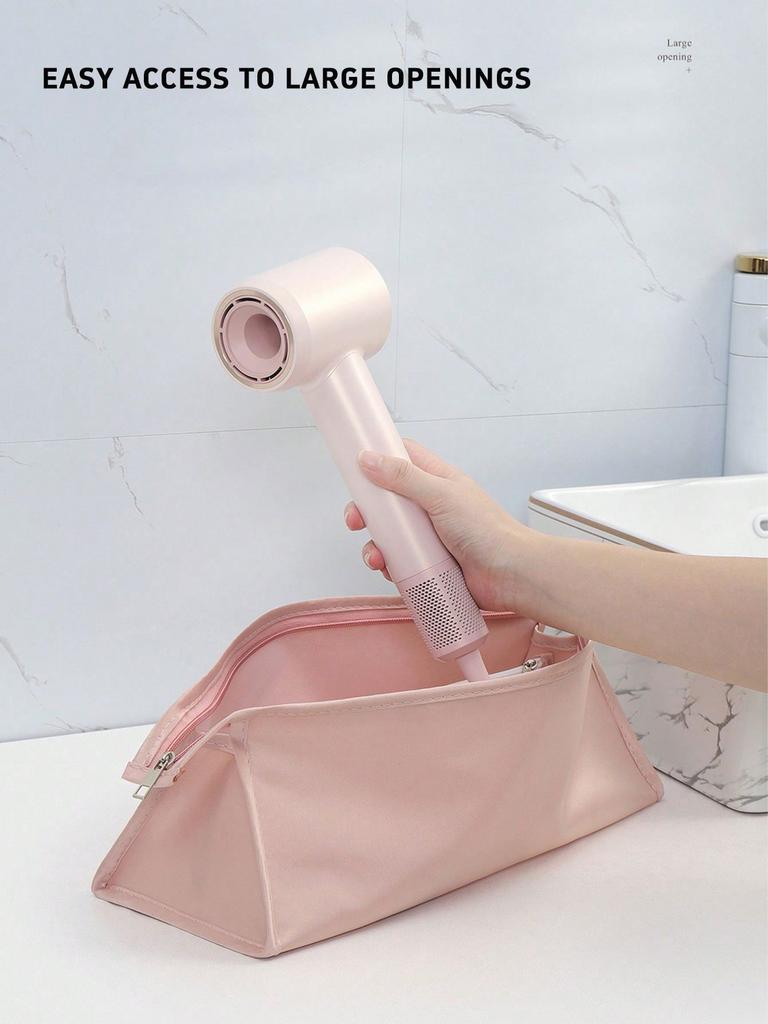 1PC Hair Dryer Storage Bag High Quality Oxford Cloth Hair Dryer Storage Bag Portable High-capacity Simple Travel Supplies Toilet