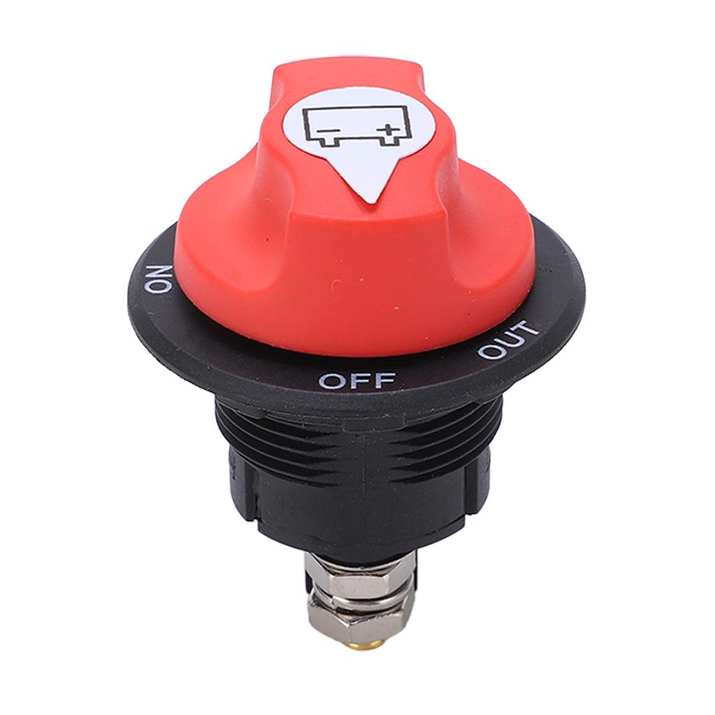 Battery Switch Battery Power Cut Master Switch Disconnect Isolator for RV Yacht Van Truck Caravan