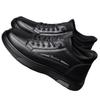 Men's shoes casual board shoes thickened cotton shoes men's leather shoes winter commuting velvet winter warm men's shoes