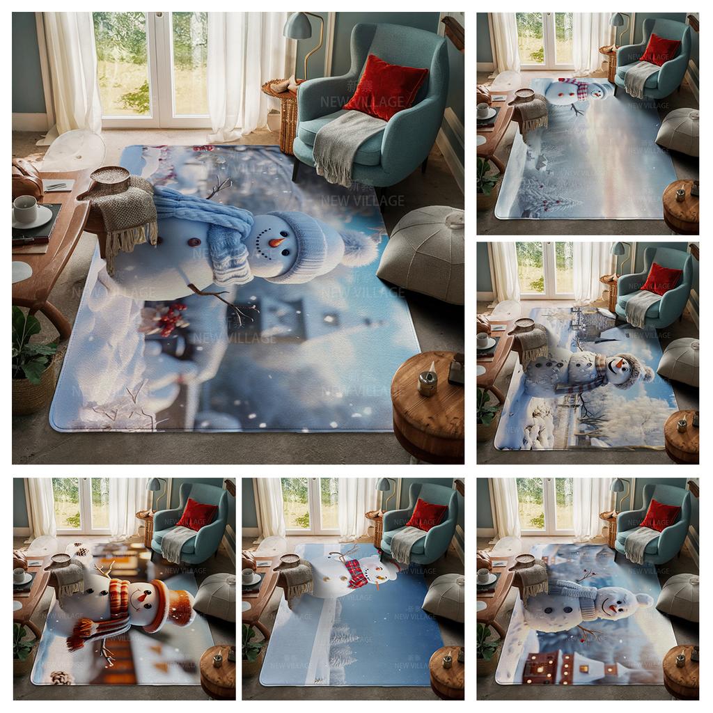 Koberec ke vchodu do domu Rohožka ke dveřím do domu Obývací pokoj Vana Koupelna Protiskluzové koberce s absorpcí vody vana Veselé Vánoce zima