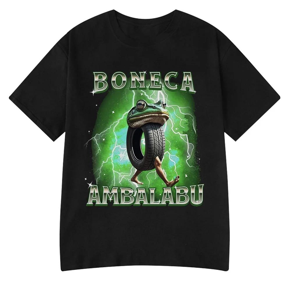 Italian Brainrot Tralalero Tralala Tung Tung Tung Sahur Bombardiro Crocodilo Funny Meme T-ShirtUnisex Tees Y2k 3d Tops