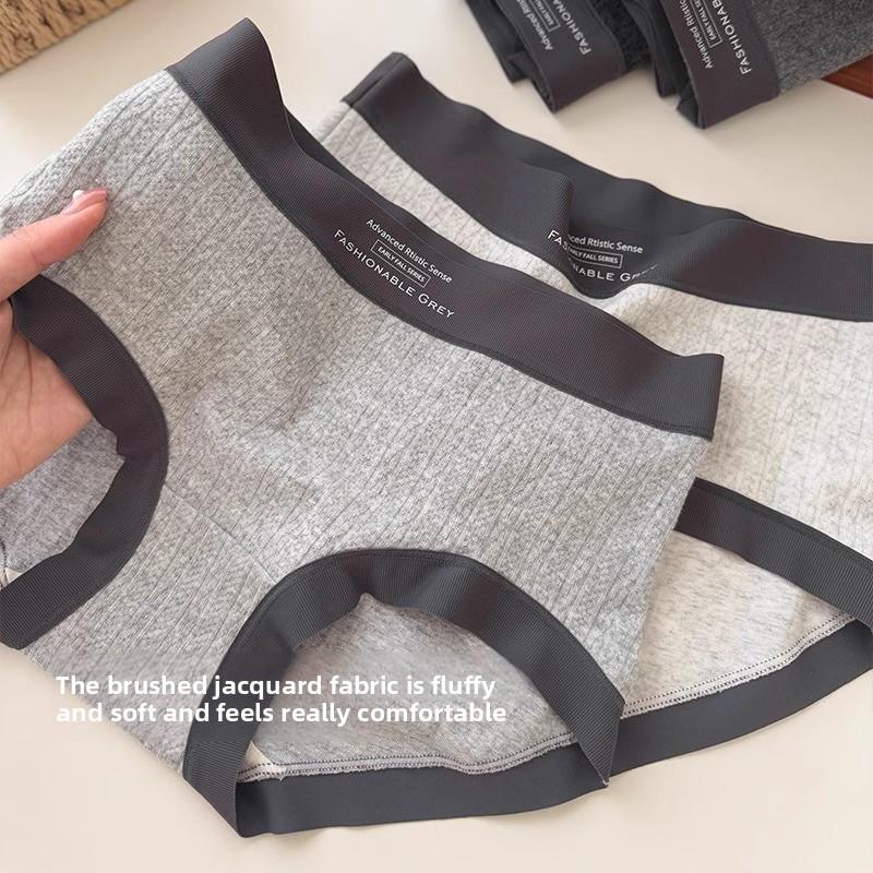 Plus Size Lady Cotton 7A Antibacterial Extended Briefs Full Hip Briefs