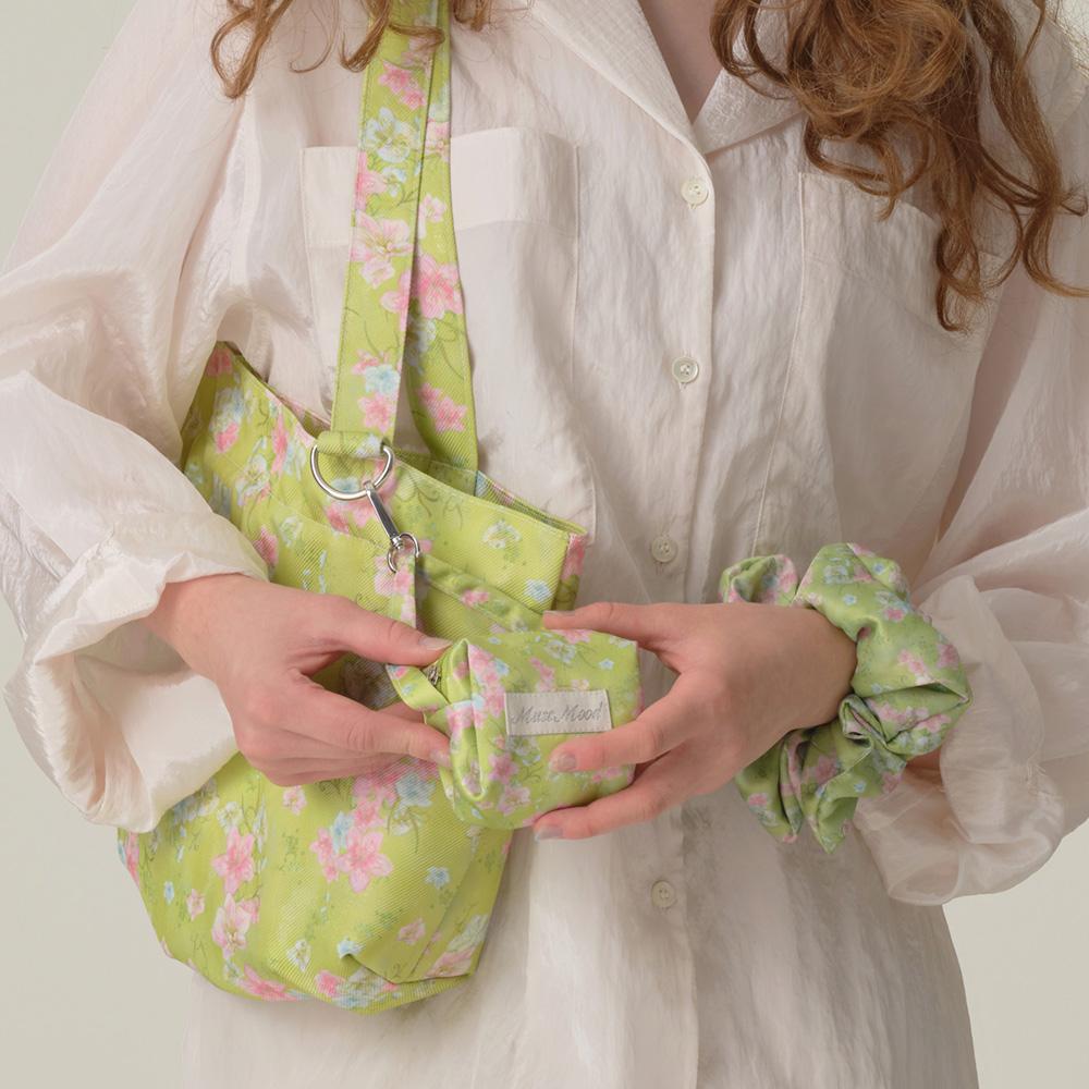 Musemood Olive Flower Mini Pouch Key Ring