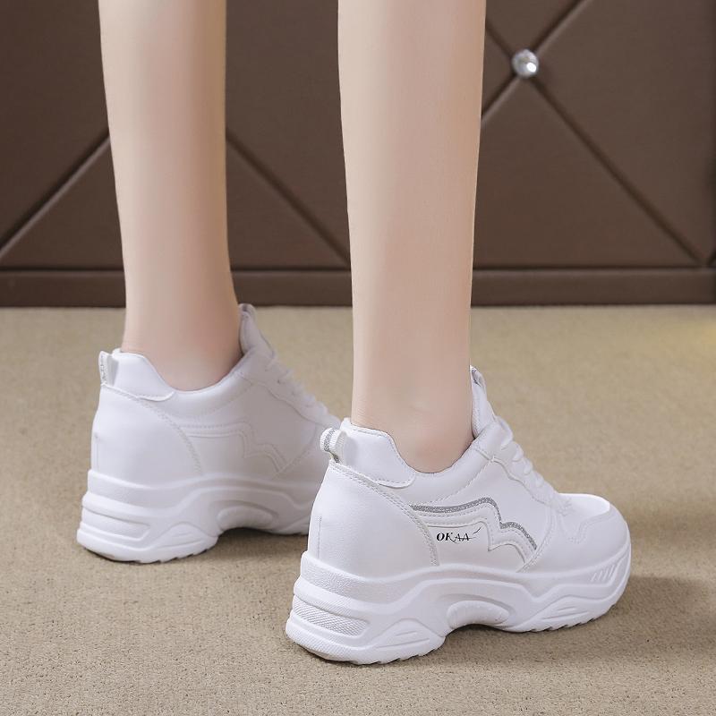 2025 New Style Women's Spring Autumn Korean Version Sports Shoes Soft Bottom Travel Running Casual Single Shoes Polyurethane Sol