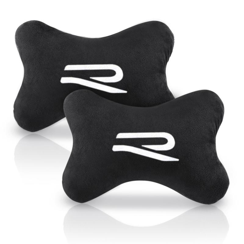 New Car Auto Seat Head Neck Rest Cushion Headrest Pillow Pad New R logo for VW Volkswagen Golf 8 MK8 Accessories