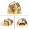 Girls Boys Dollar Badge Baseball Caps Fish Pattern PU Breathable Hat