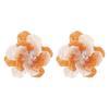 Elegant Imitation Pearl Necklace Camellia Flower Clavicle Chain Necklace  Romantic Occasions