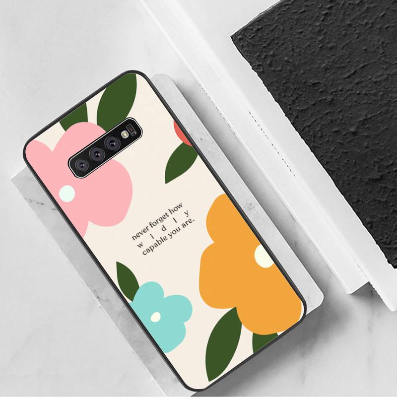 Colorful Simple Strokes Phone Case For Samsung Galaxy S7 Edge Plus S9 S20Plus S20ULTRA S10lite S225G S10 Case