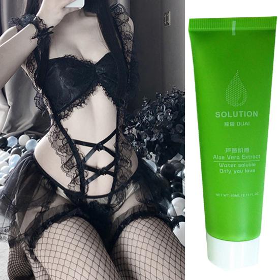 60 ml Gleitmittel für den Intimbereich, schneller Höhepunkt, seidig, nicht reizend, keine Nebenwirkungen, steigert das Vergnügen, Aloe Vera-Extrakt, wasserlösliches Gleitöl für den Menschen