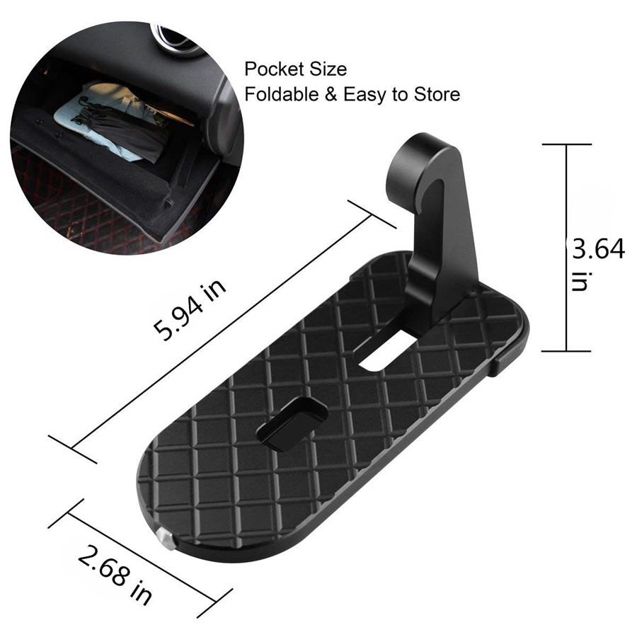 Universal Upgraded Lengthened With Rubber Protector Car Doorstep Vehicle Folding