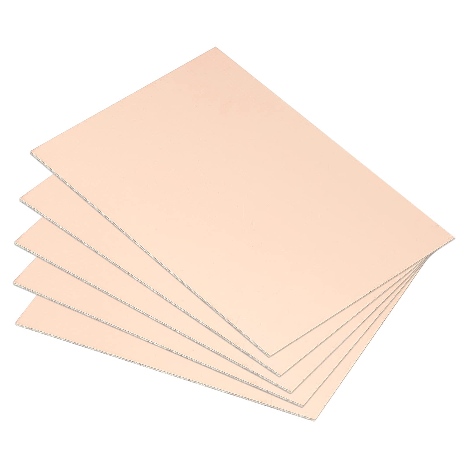 

PATIKIL FR4 Двостороння мідно-плакована 5 шт. 70x50x0,8 мм Ламінована друкована плата