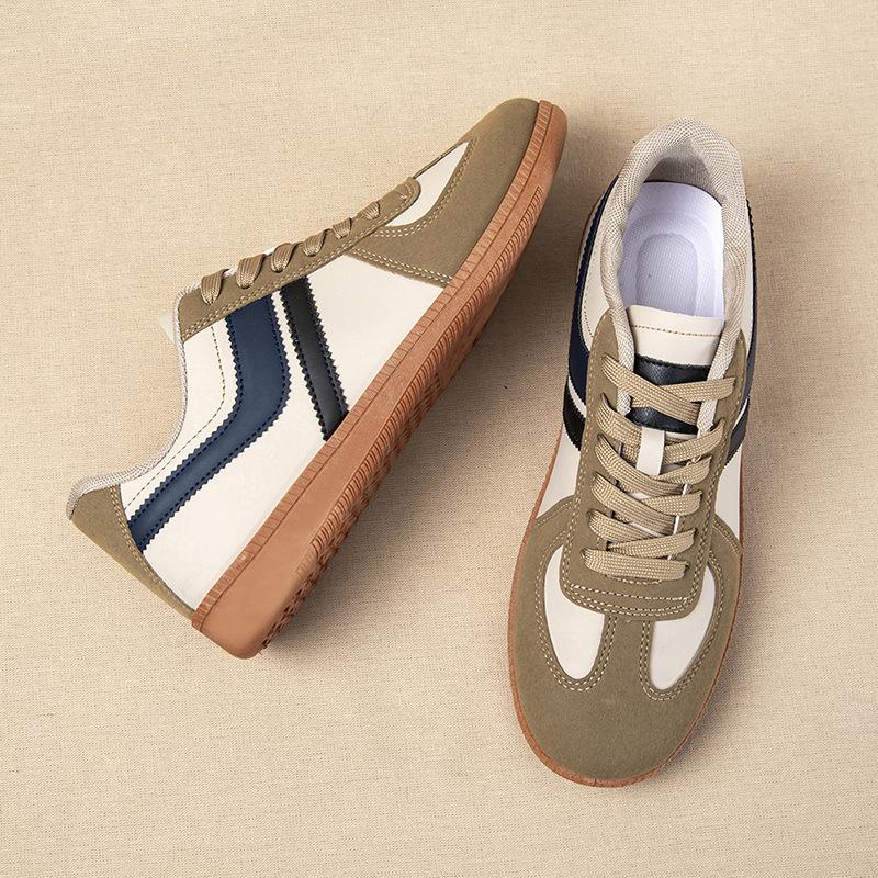 Neue Mode Herrenschuhe Retro Sportschuhe bequeme flache Freizeitschuhe zum Laufen
