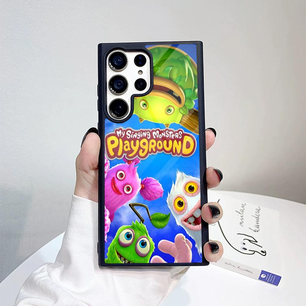 My Singing M-Monsters Phone Case For Samsung Galaxy S26 S25 S24 S23 S22 S21 S20 FE Edge Pro Plus Ultra PC+TPU Cover