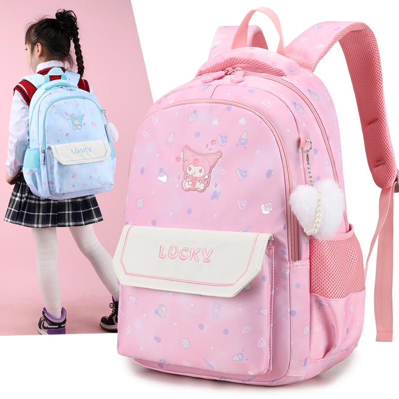New primary school bag casual shoulder backpack 1-3-5 grade large capacity cute cartoon bag