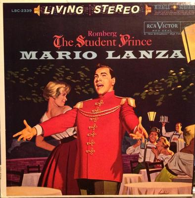 LP Record SIGMUND ROMBERG /, MARIO LANZA - Student Prince LSC2339 RCA Victor Red  US Classical Used