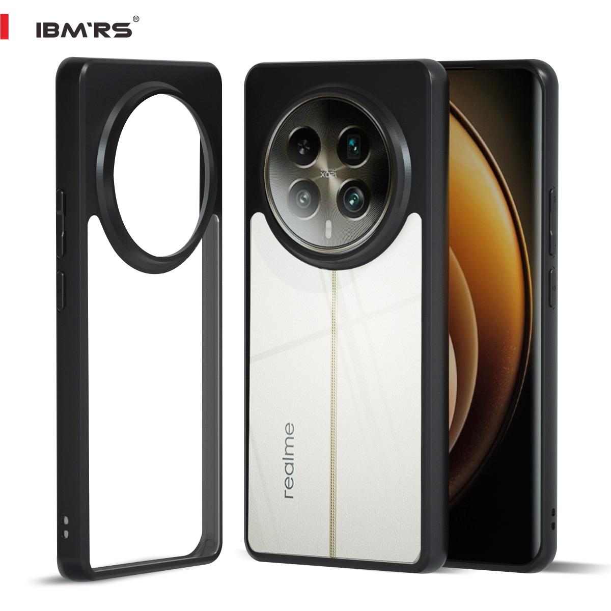 

(В комплекте ремешок на запястье)Чехол IBMRS для Realme P1 Pro, предотвращает случайные падения, нескользящий, антижелтый, прозрачный чехол для телефона с камуфляжным принтом transparent прозрачный