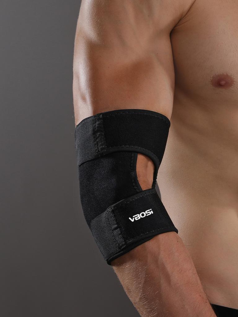 1 Pc Neoprene Elbow Brace Support Wrap For Joint Arthritis Pain Relief Comfortable Adjustable