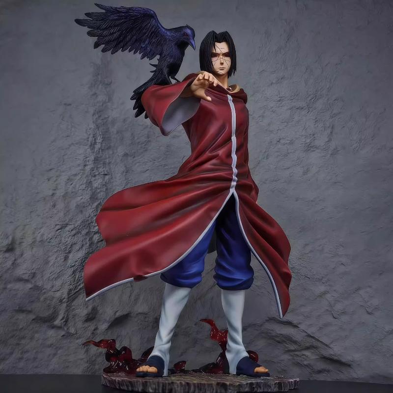 30cm Naruto GK Uchiha Itachi Figure Edo Tensei Statue Anime Ninja PVC Figure Desktop Chassis Ornament Toy Collectible Model Gift