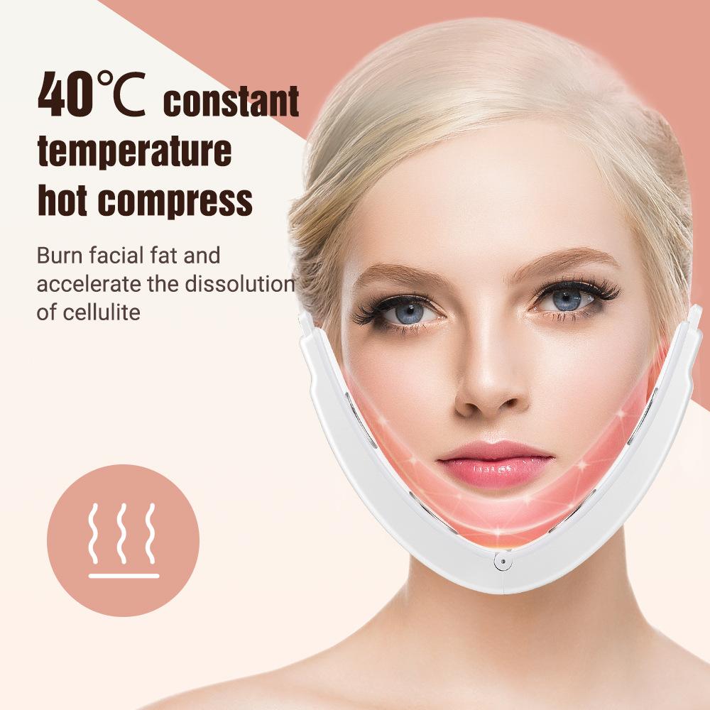 Electric face slimming instrument Micro-current vibration massage beauty instrument V-face instrument face slimming instrument