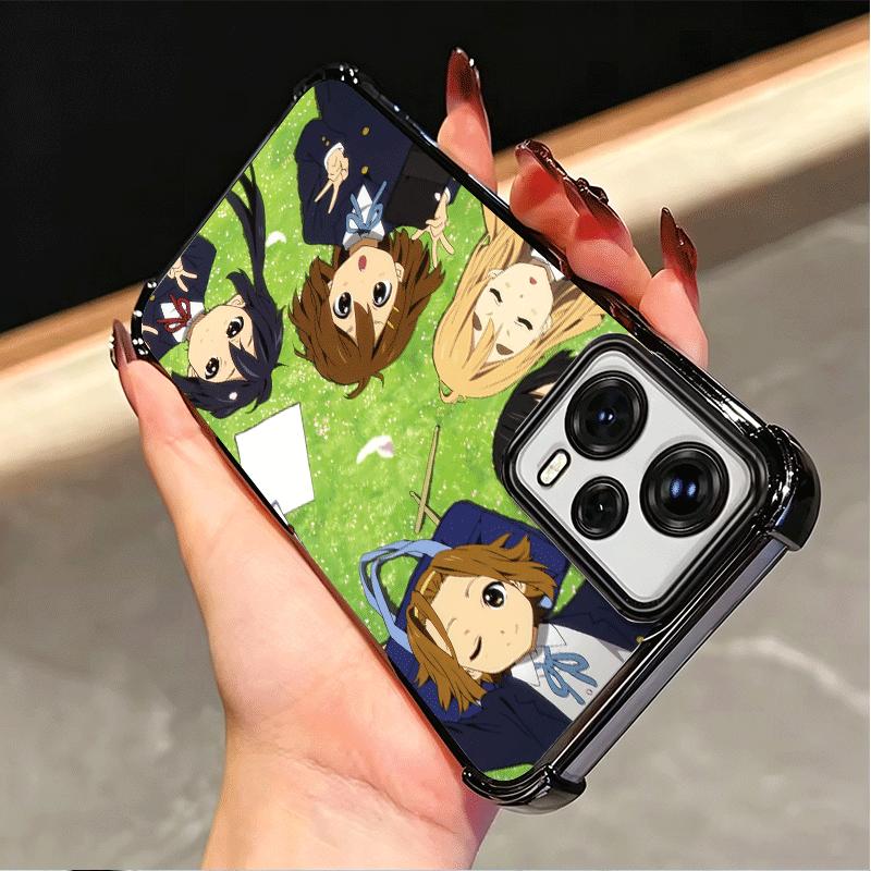 K on! Hirasawa Yui Anime Soft Phone Case For Xiaomi Poco X7 X8 Pro Max X6 X5 X3 F8 Ultra F7 M8 M7 M5S Redmi 15C 15A 15 14C 13C 1