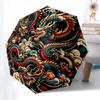 1pc Dragon Pattern Automatic Folding Umbrella - Compact 8-Rib Design,Perfect Gift for Friends & Family yy250926050