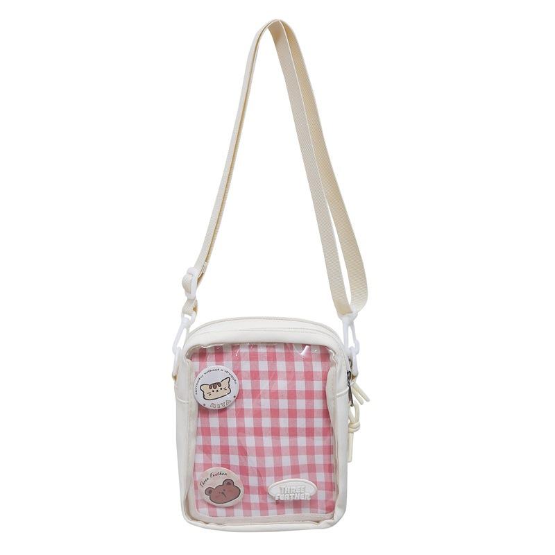 Summer Mobile Phone Bag Women'S Two-Dimensional Cute Pain Bag Student Leisure Travel Messenger Bag Small Satchel