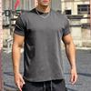 Men's Loose Fit Athletic T-Shirts Summer Crew Neck Short Sleeve Top Outdoor Workout Tee Casual Basic Tops for Daily Life Sports Street