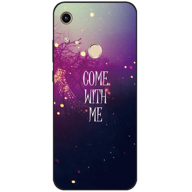 For Honor 8A Case huawei honor 8A prime cover Silicone TPU back Cover On Huawei Honor 8A JAT-LX1 Honor 8A prime JAT-L41 flower
