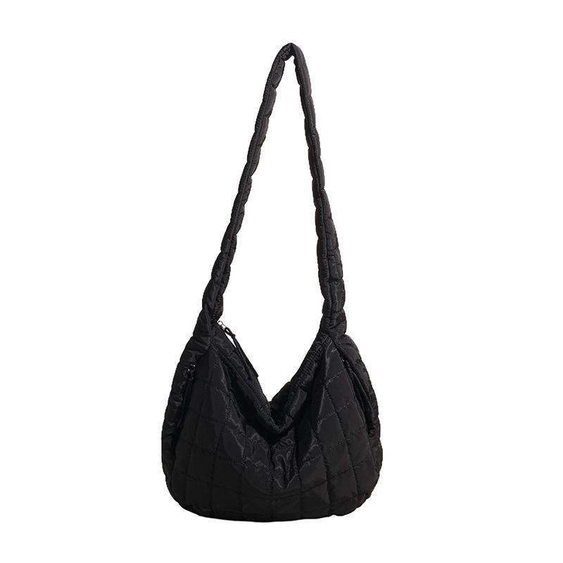 Bag Women's 2025 Spring New Niche Design Folded Large Bag Casual Personality Lightweight Large Capacity Tote Bag