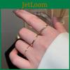 Artistic Copper Ring For Women With Round Design Vintage Style Hand Jewelry