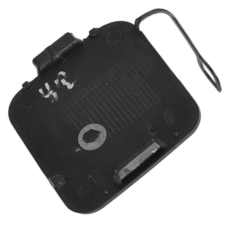 2218850322 Front Bumper Tow Hook Eye Cover Cap Fit for Mercedes-Benz S Class W221 S350 S400 S450 S550 S600 Black ABS
