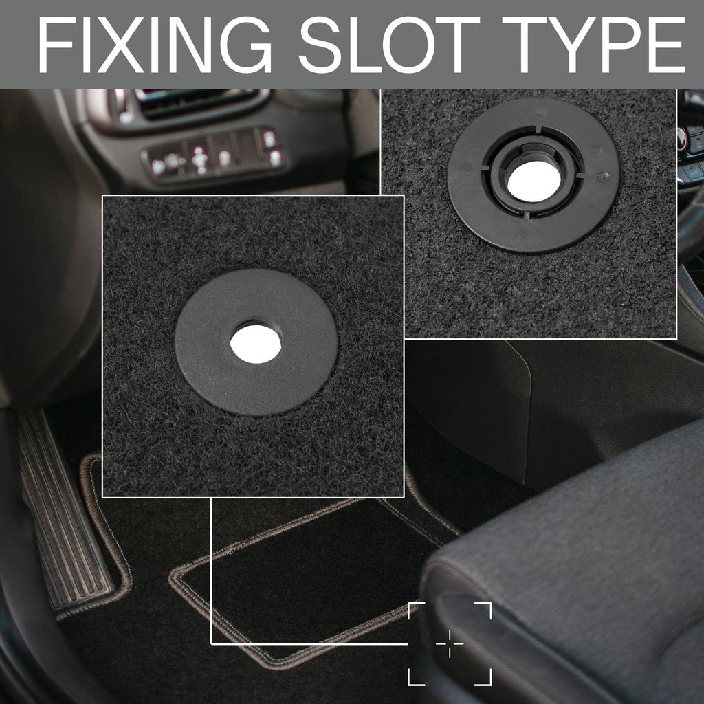 Velour Driver Floor Mat For Volkswagen Beetle Cabrio, Coupe (2012-2019)