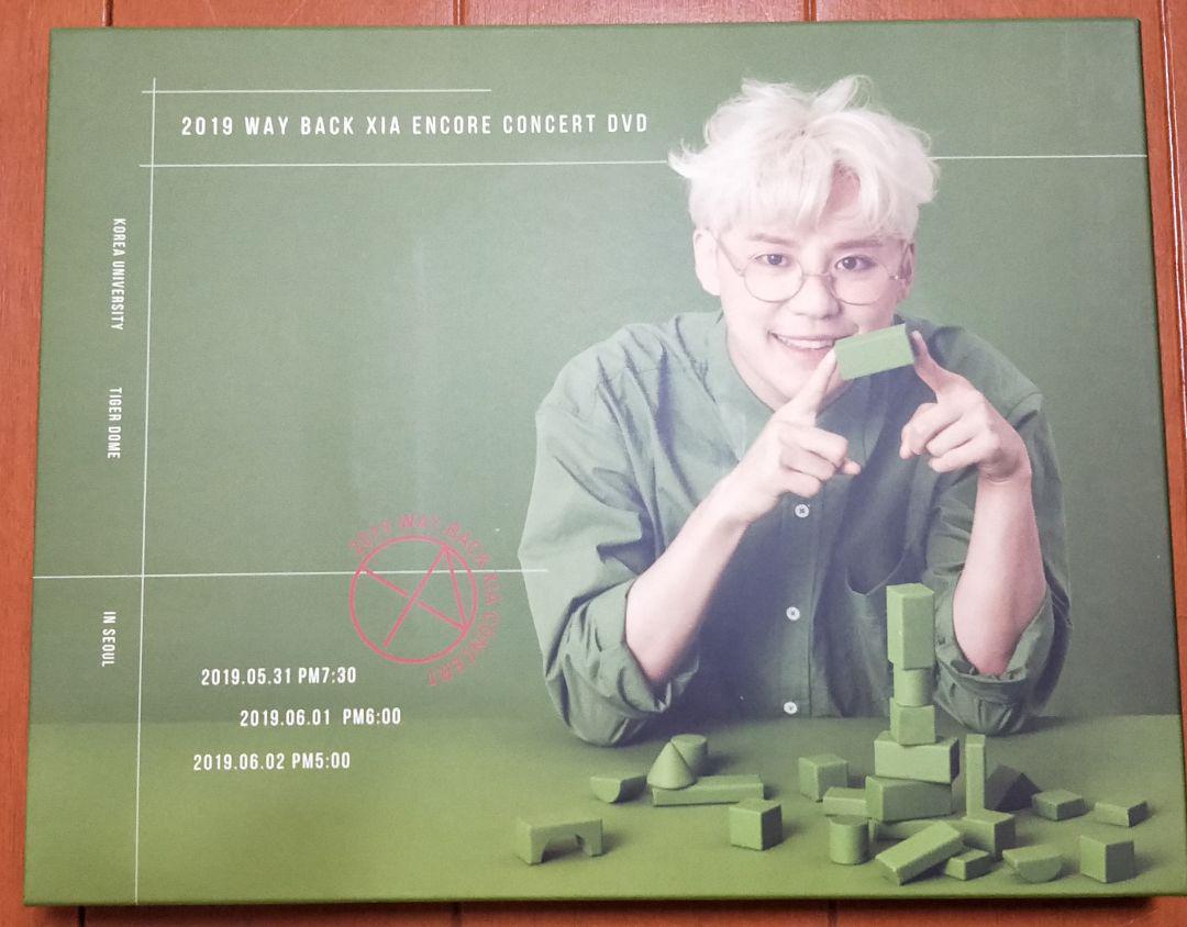 

[USED] 2019 WAY BACK XIA ENCORE CONCERT DVD