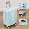 Stylish Women's Suitcase: Durable 20'' Pull-Handle, Large Capacity, Student-Friendly with Silent Wheels