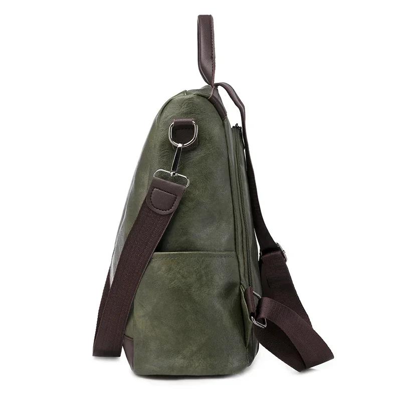 Large capacity waterproof travel backpack for women soft and multifunctional trendy leisure backpack