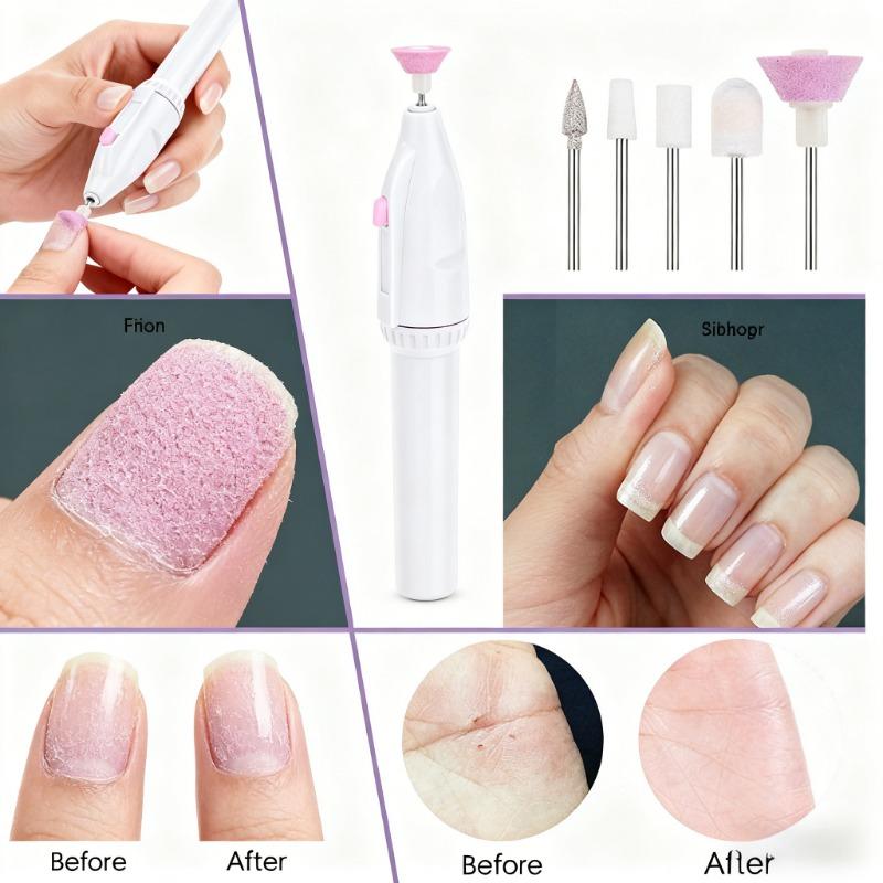Nail Art Peeling Removing Dead Skin Nail Trimming Nail Polishing Machine Mini Portable Electric Polishing Machine