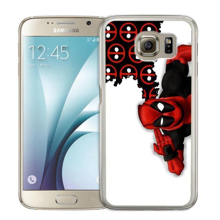 Coque Samsung Galaxy S6 Deadpool Bang