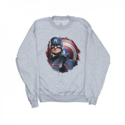Boys The Falcon And The Winter Soldier Captain America Stare Sweatshirt