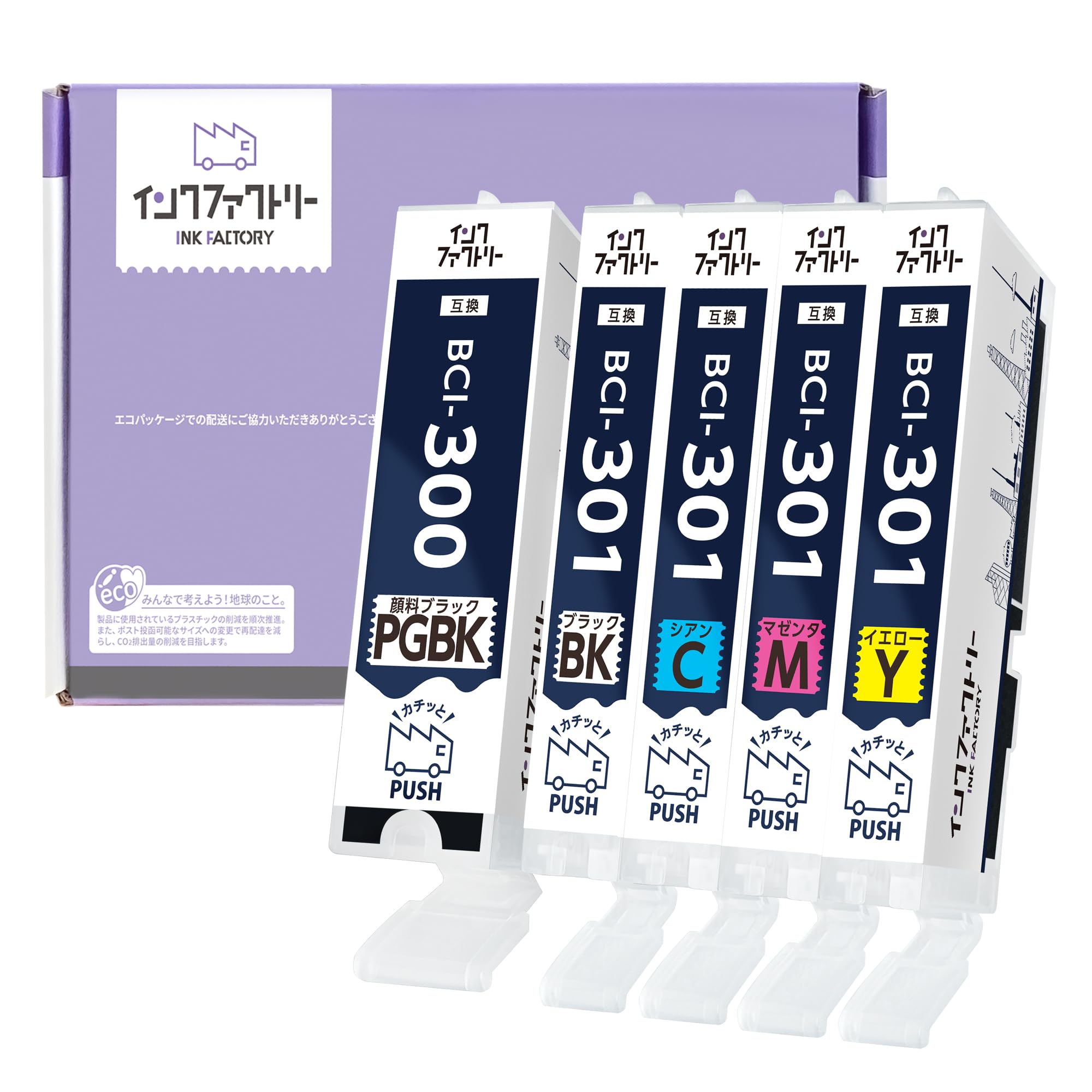 

5 color set for Canon TS7530 compatible BCI301 BCI300 5MP is [Ink Factory] BCI-301/300 BCI-300PGBK BCI-301BK BCI-301C BCI-301M BCI-301Y [BCI-300
