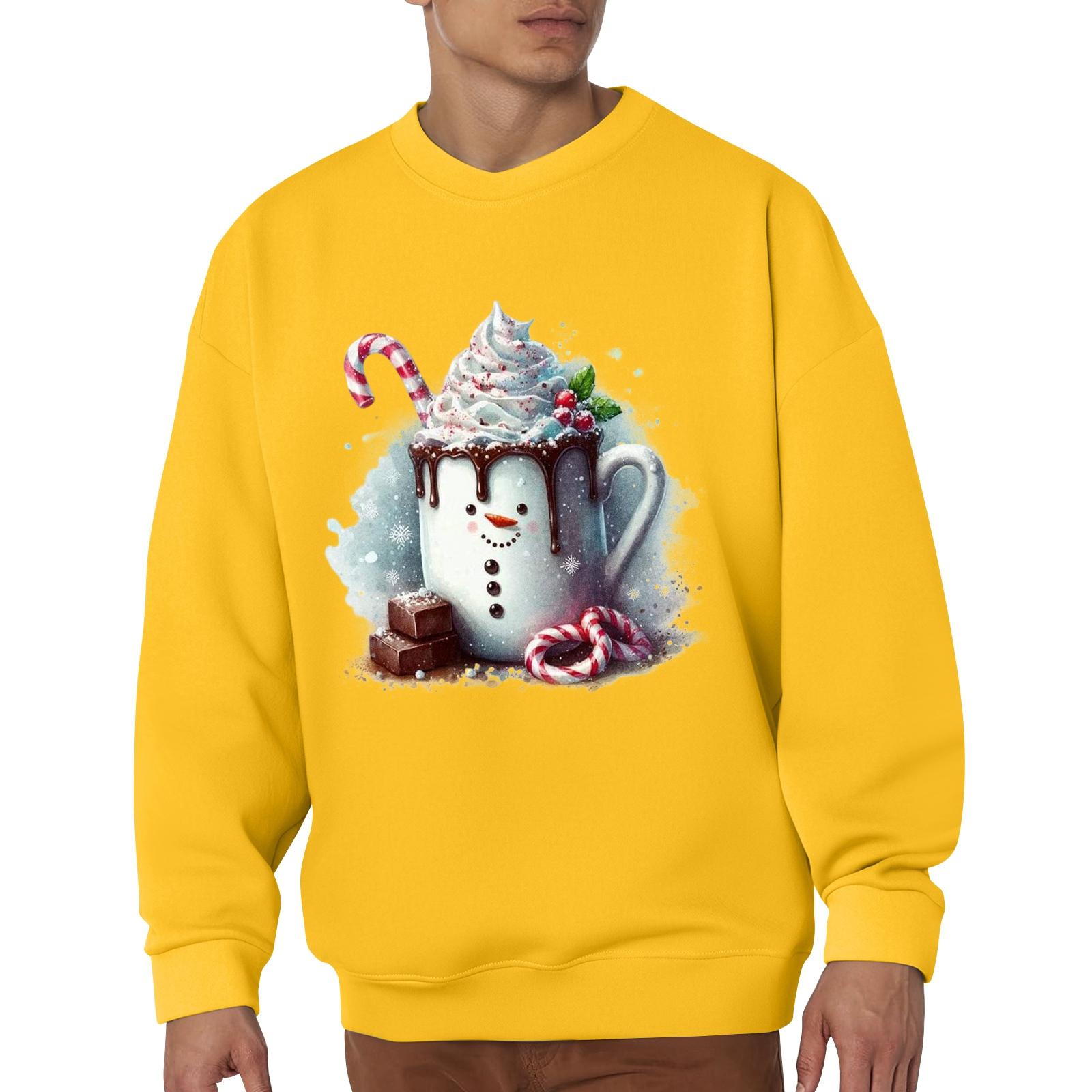 

Мужская толстовка с капюшоном, толстовка контрастного цвета, спортивная повседневная куртка XL жёлтый