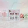Natural Gradient Color Eyelashes 11-13mm Mix Length Individual Segmented Lashes  Christmas Makeup