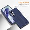 Wristband Holder Hinge Phone Case For Samsung Galaxy Z Fold 8ultra 7  With Pen Slot & S Pen Screen Protector Film Protect Cover