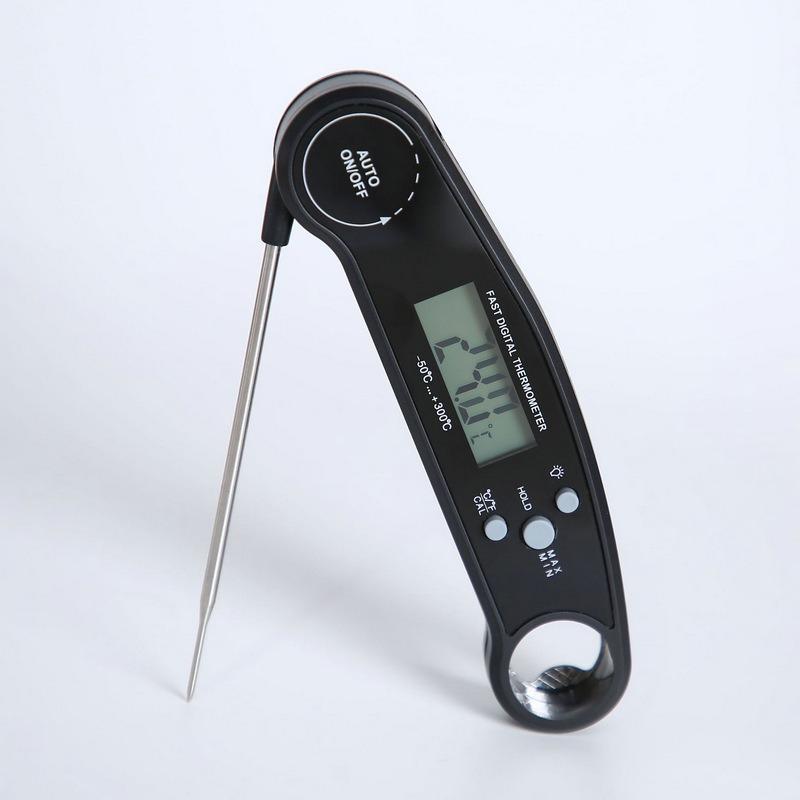 1PC thermometer, folding dust probe barbecue milk kitchen baked goods oil temperature barbecue food water thermometer