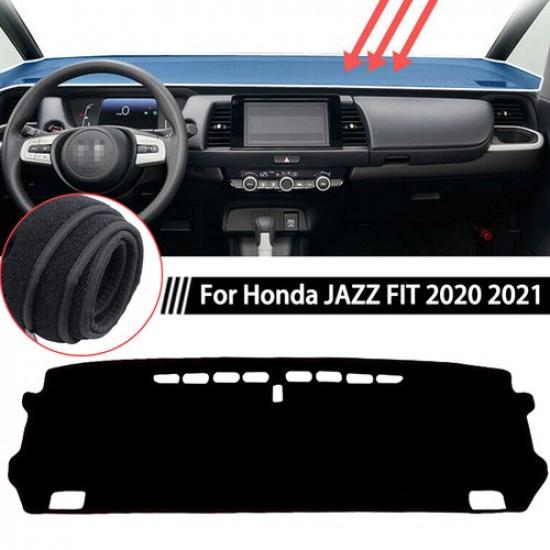 Dashboard DashMat Cover Pad Sun Protector Mat Fit For Honda Jazz Fit